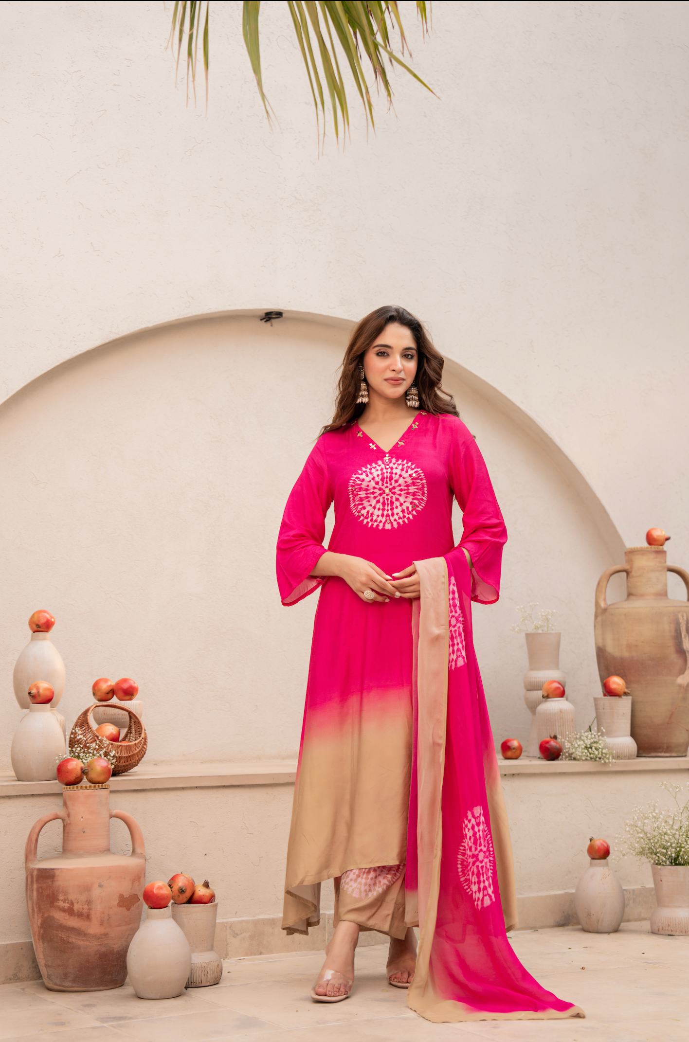 Fuchsia Bloom Magic Suit Set