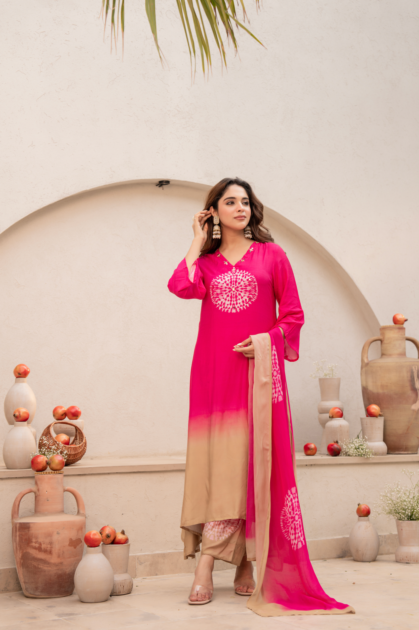 Fuchsia Bloom Magic Suit Set