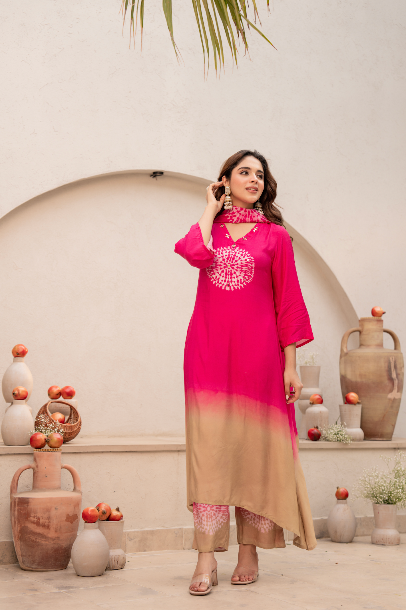Fuchsia Bloom Magic Suit Set