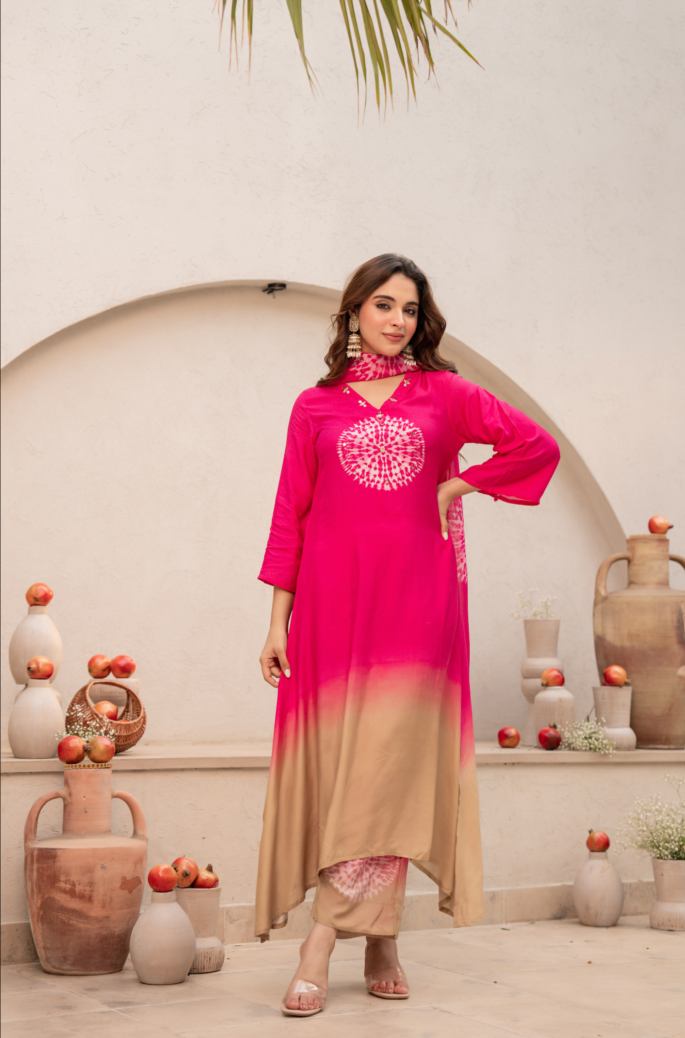 Fuchsia Bloom Magic Suit Set