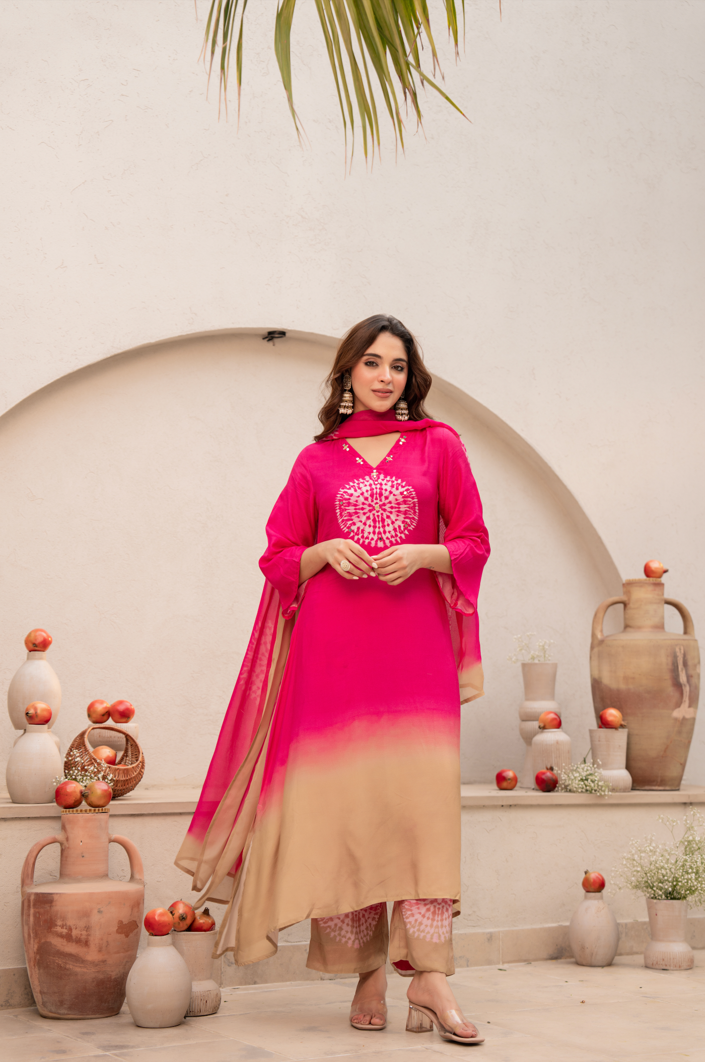 Fuchsia Bloom Magic Suit Set