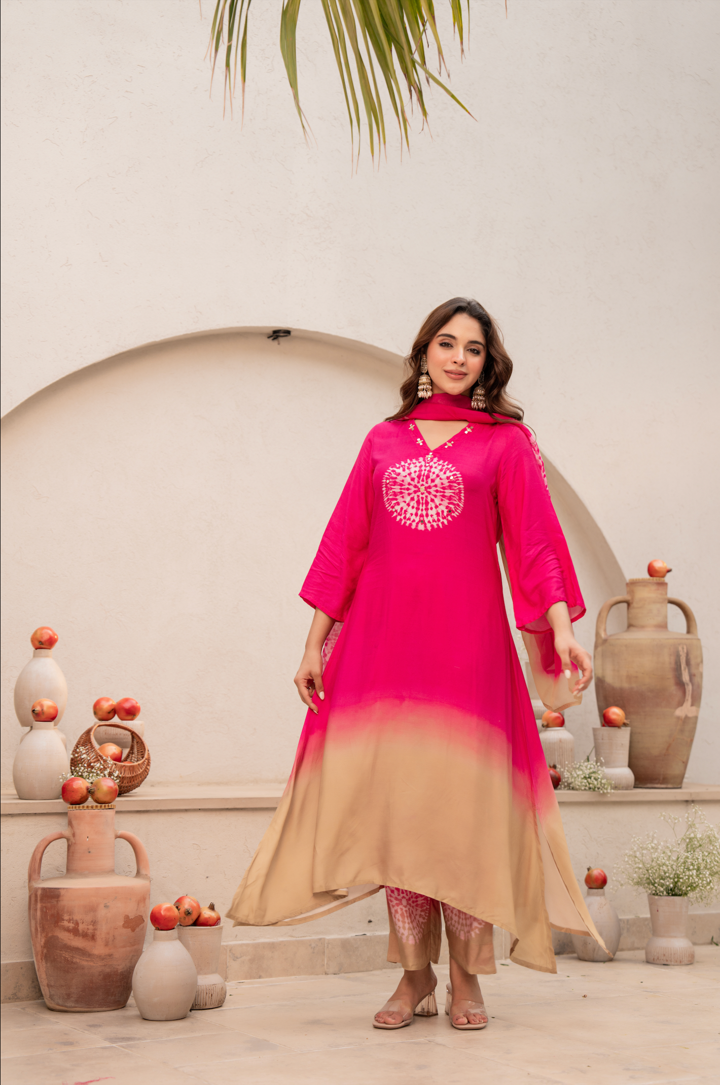 Fuchsia Bloom Magic Suit Set