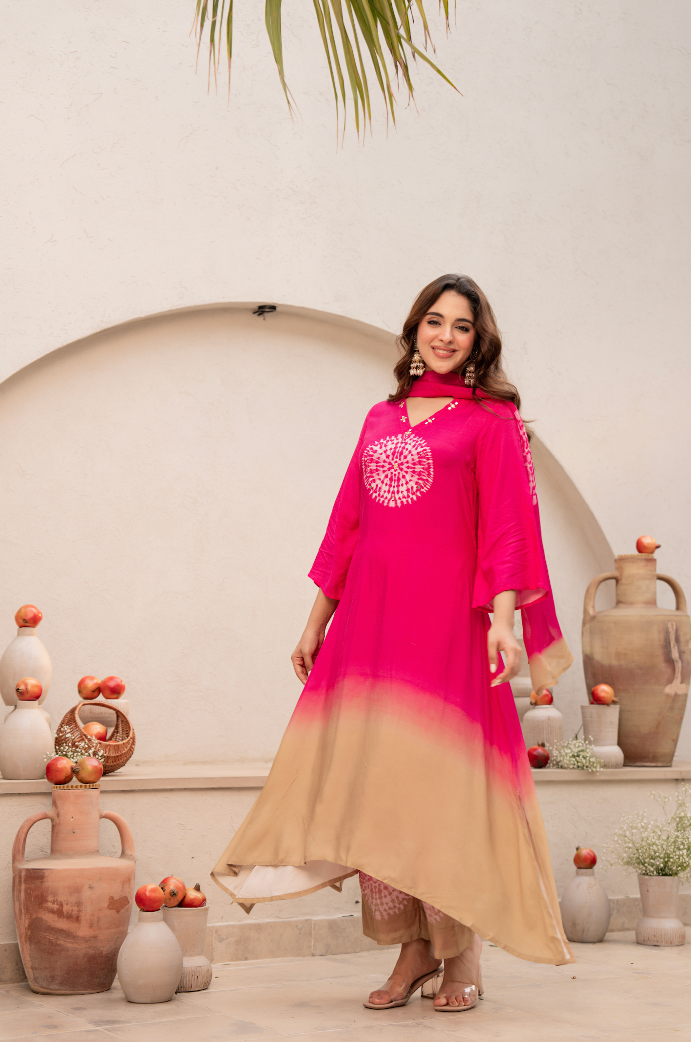 Fuchsia Bloom Magic Suit Set