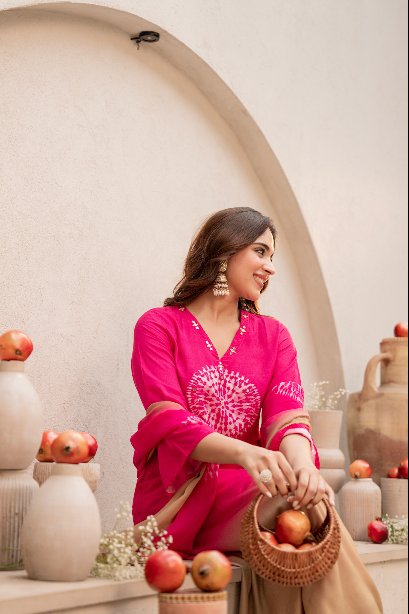 Fuchsia Bloom Magic Suit Set