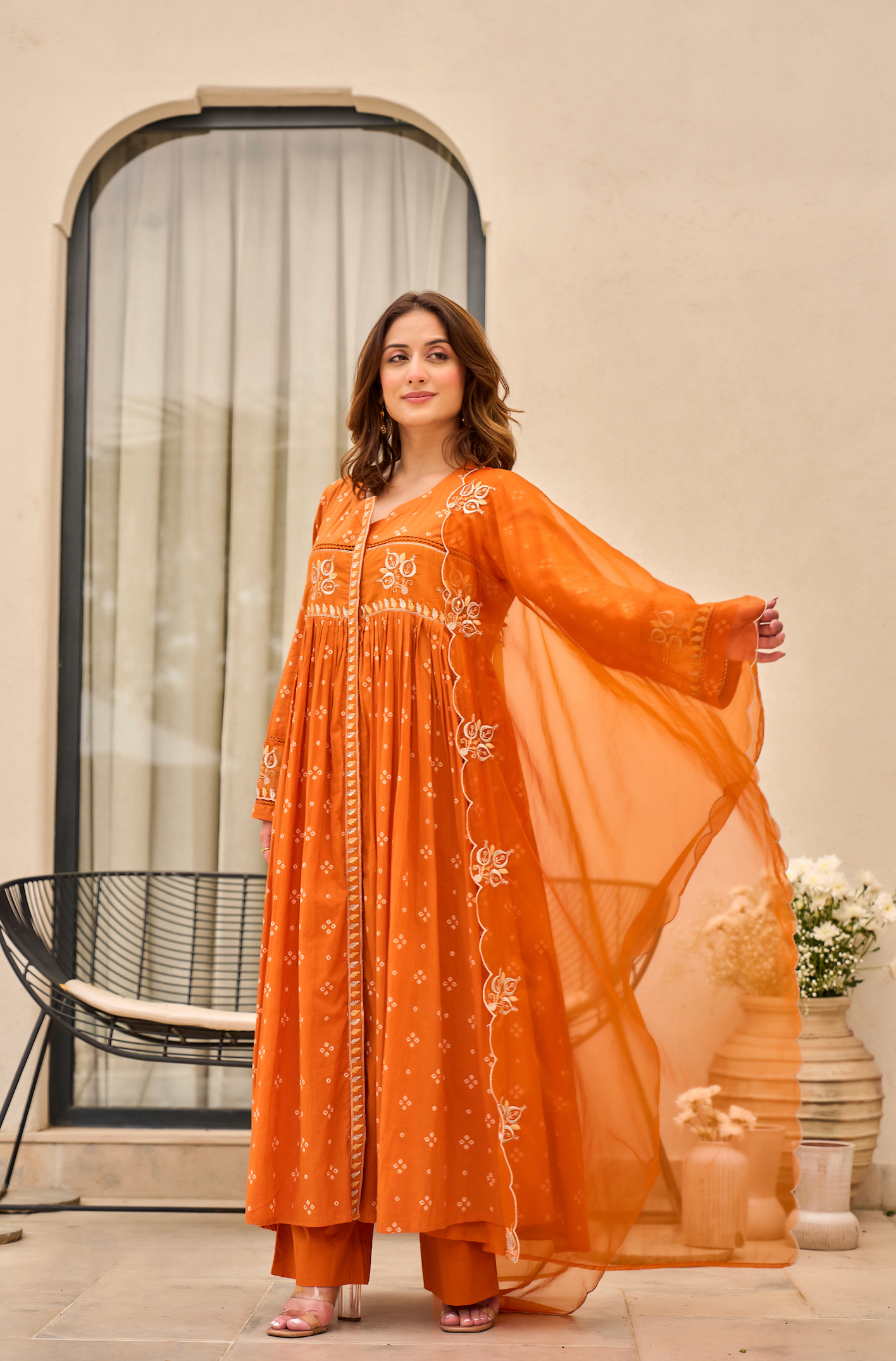 Sunset Glow Cotton Ensemble