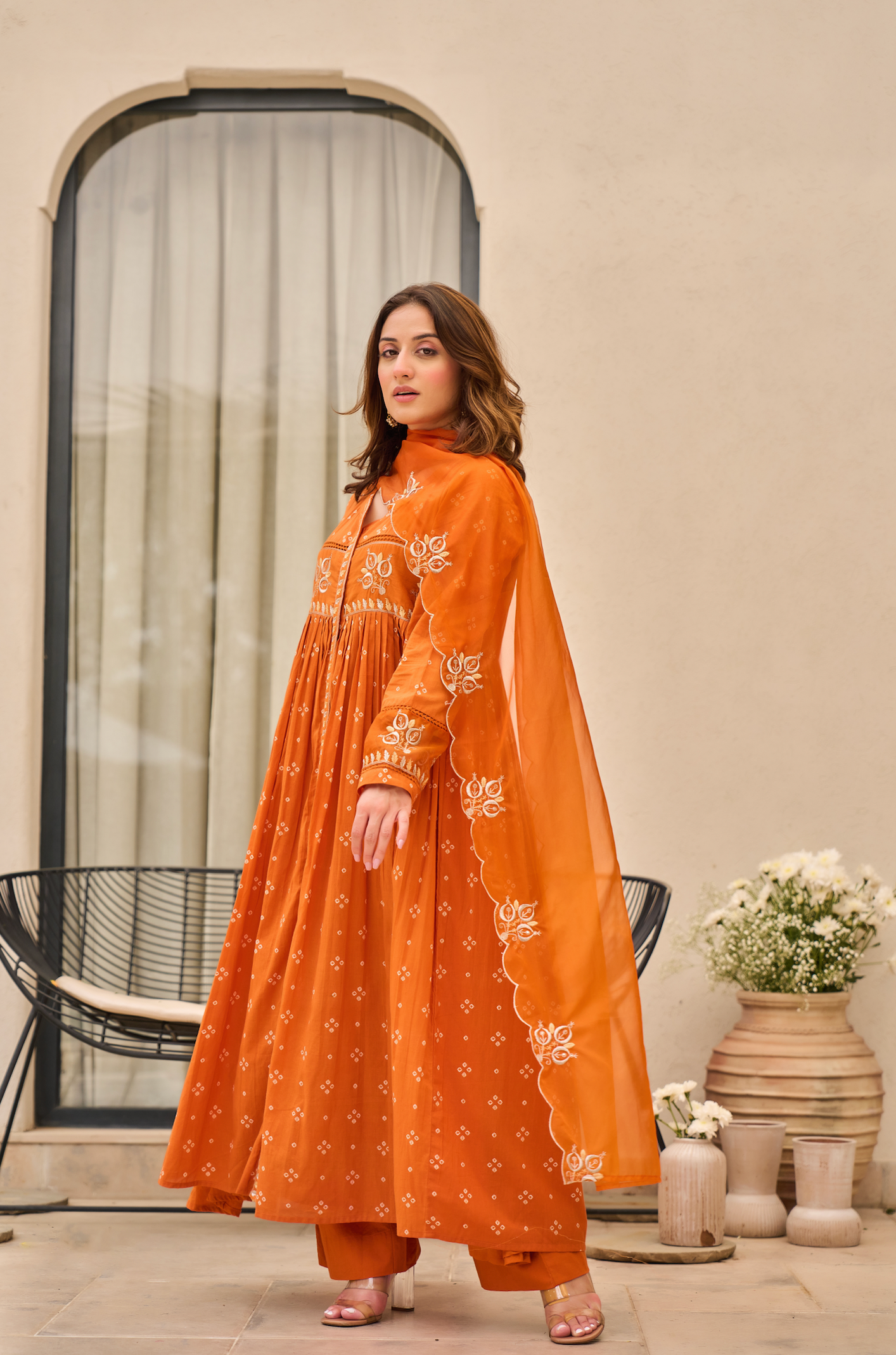 Sunset Glow Cotton Ensemble