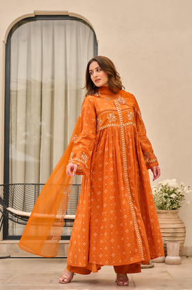 Sunset Glow Cotton Ensemble