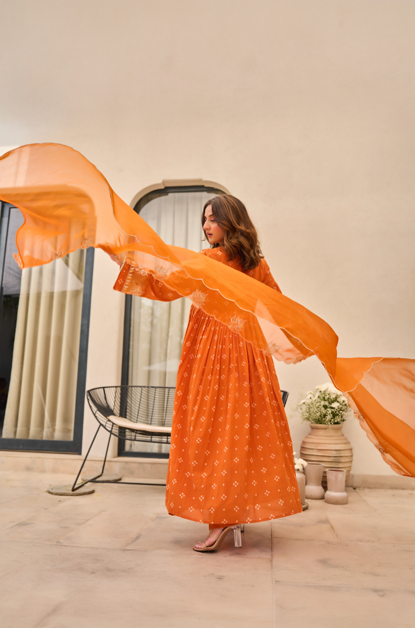 Sunset Glow Cotton Ensemble
