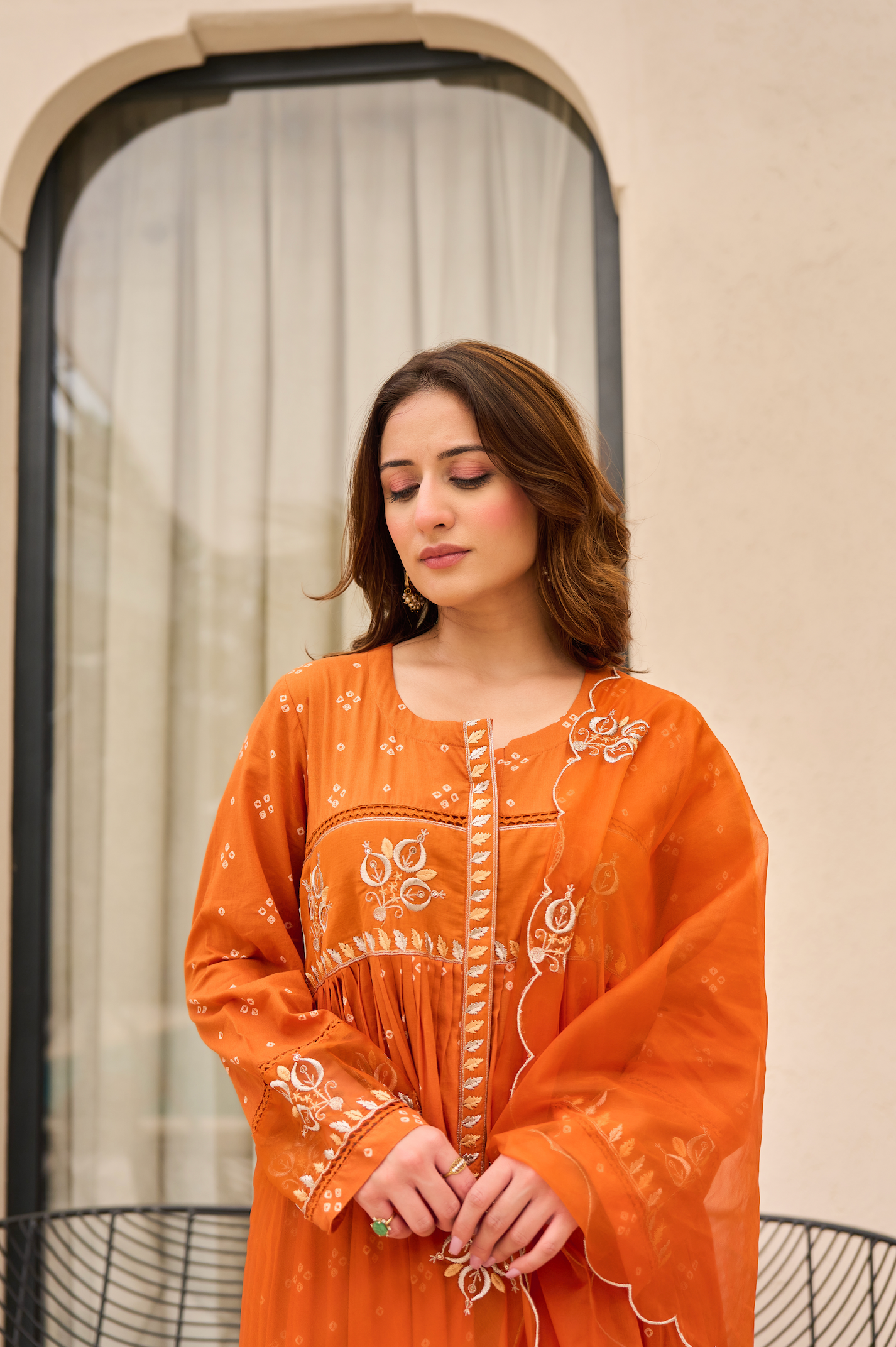 Sunset Glow Cotton Ensemble