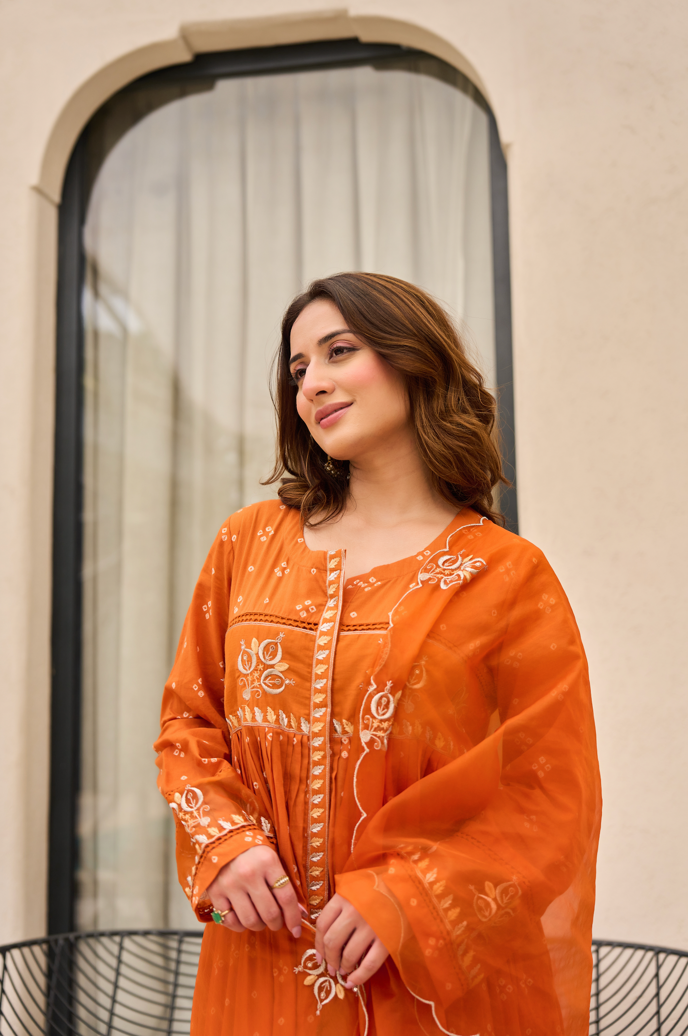 Sunset Glow Cotton Ensemble