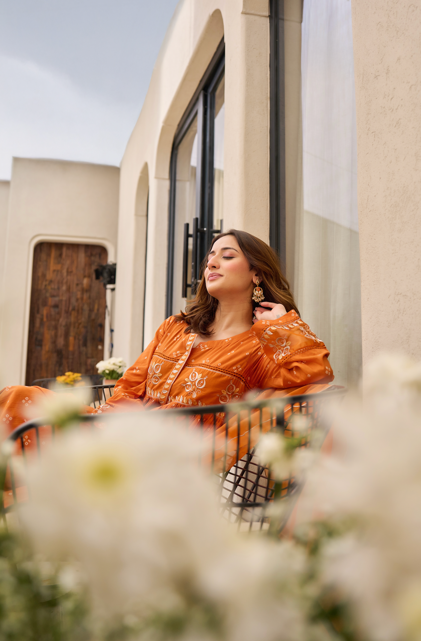 Sunset Glow Cotton Ensemble
