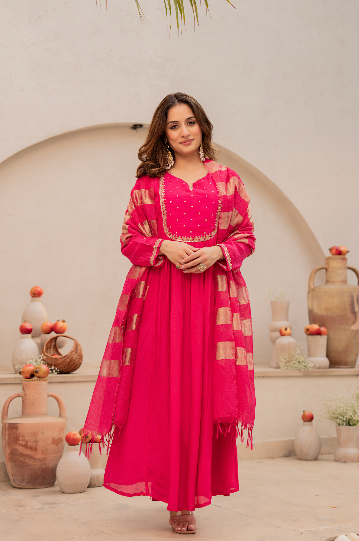 Rani Royale Mulberry Silk Suit Set