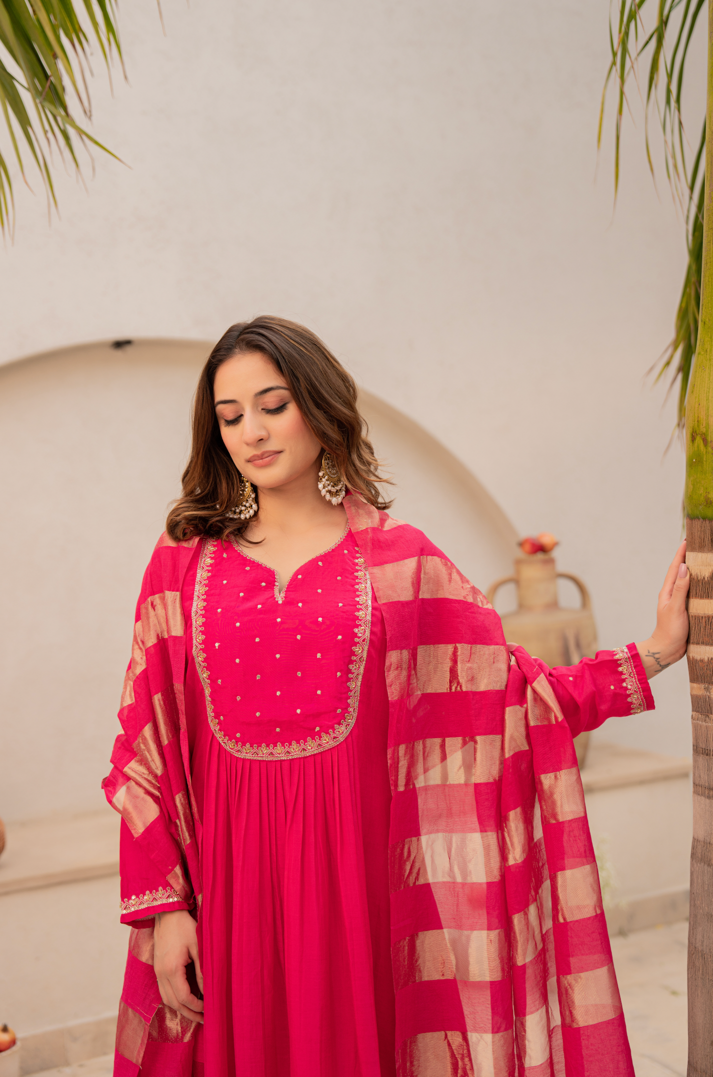 Rani Royale Mulberry Silk Suit Set