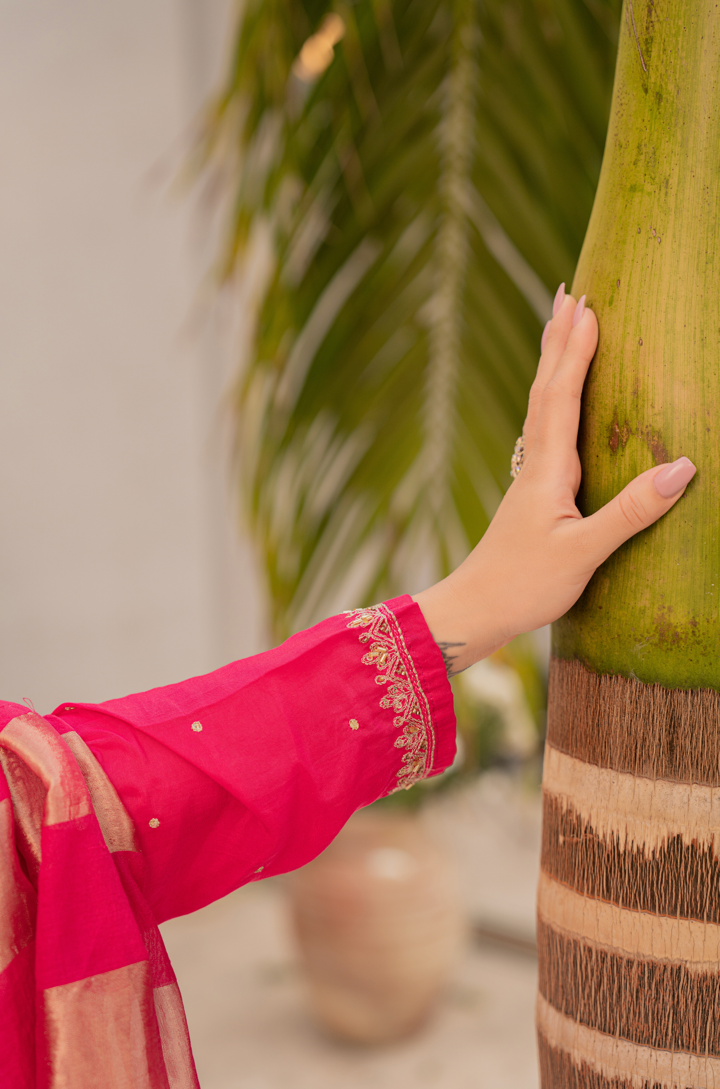 Rani Royale Mulberry Silk Suit Set