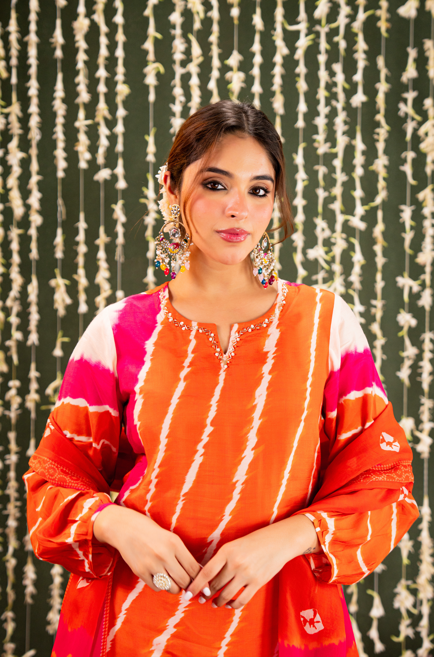 Saffron Rust Suit Set