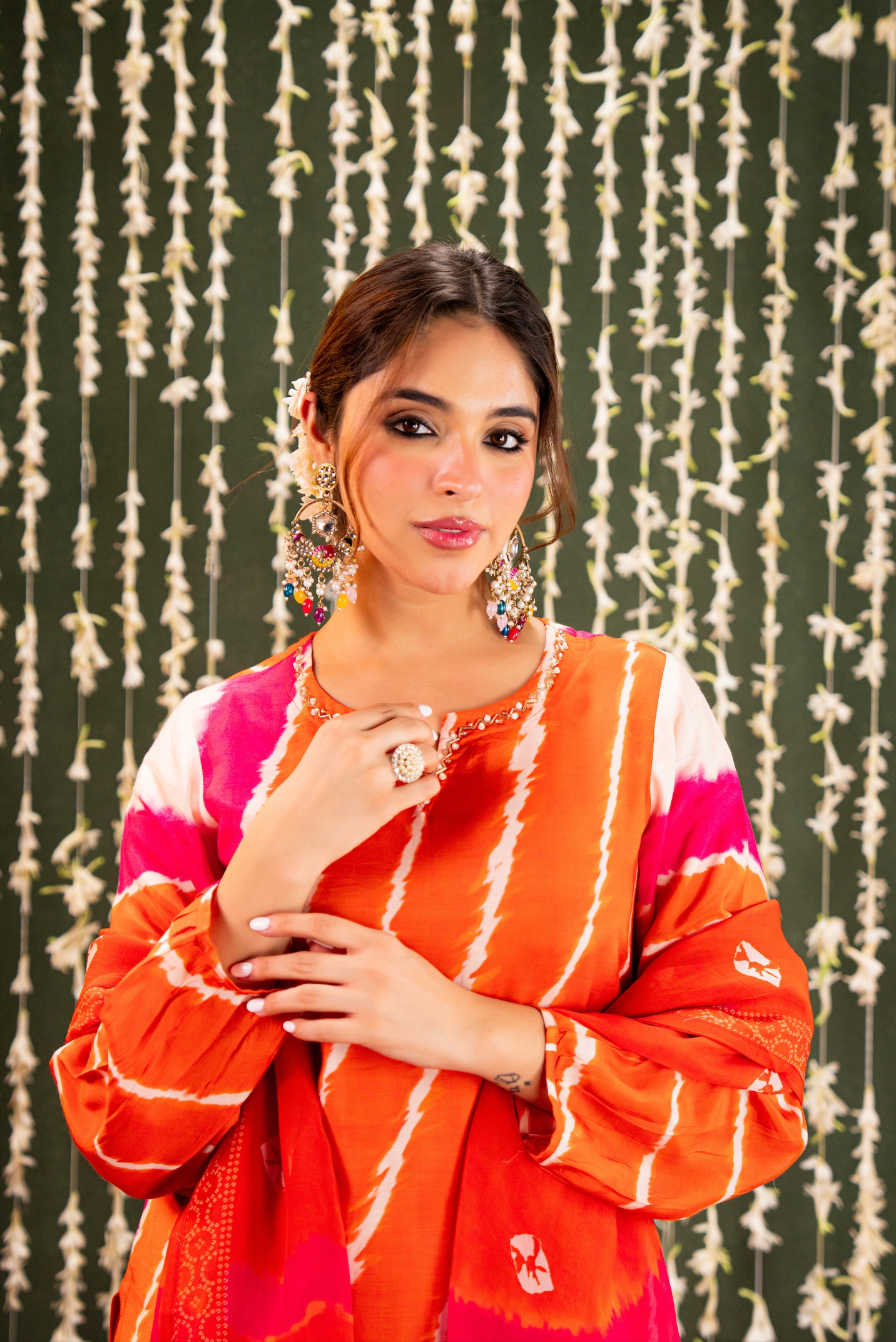 Saffron Rust Suit Set