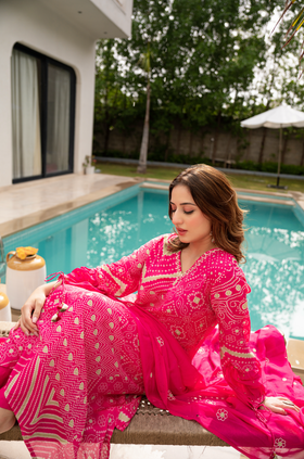 Rose Sage Muslin Suit Set
