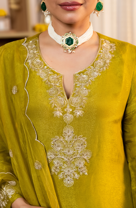 Zari Zest Shimmer Suit Set