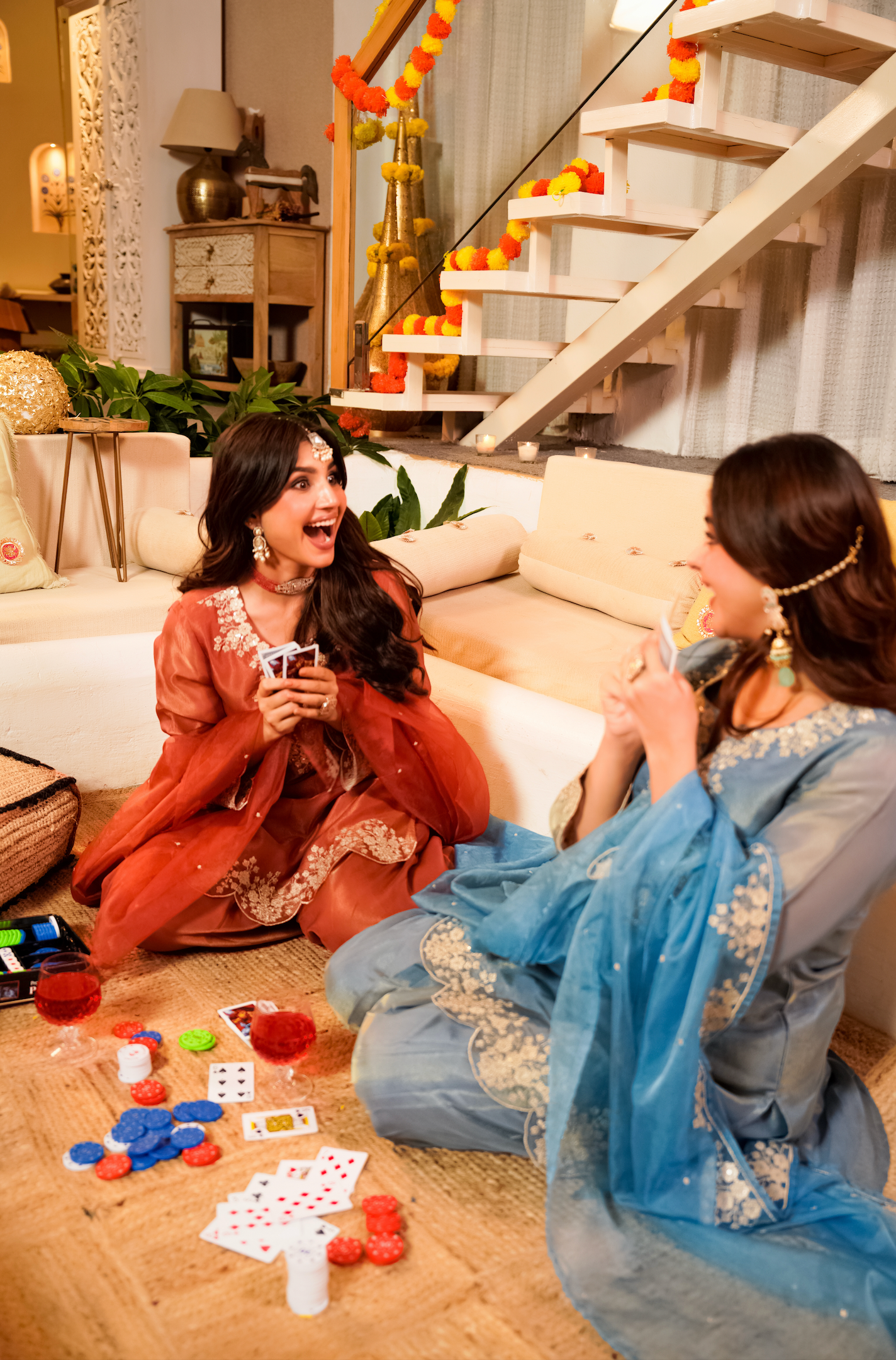 Serene Mist Tissue Suit Set