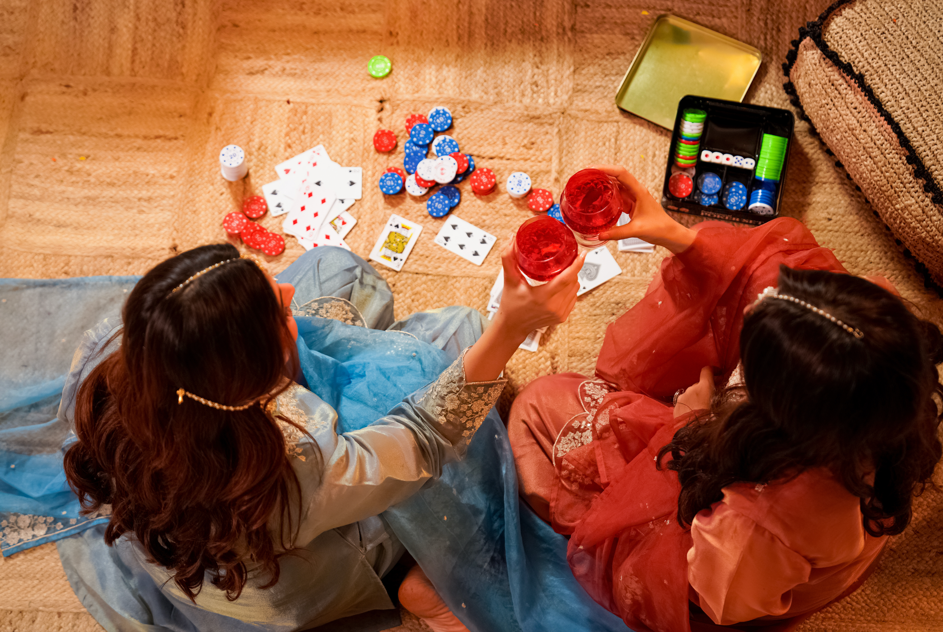 Serene Mist Tissue Suit Set