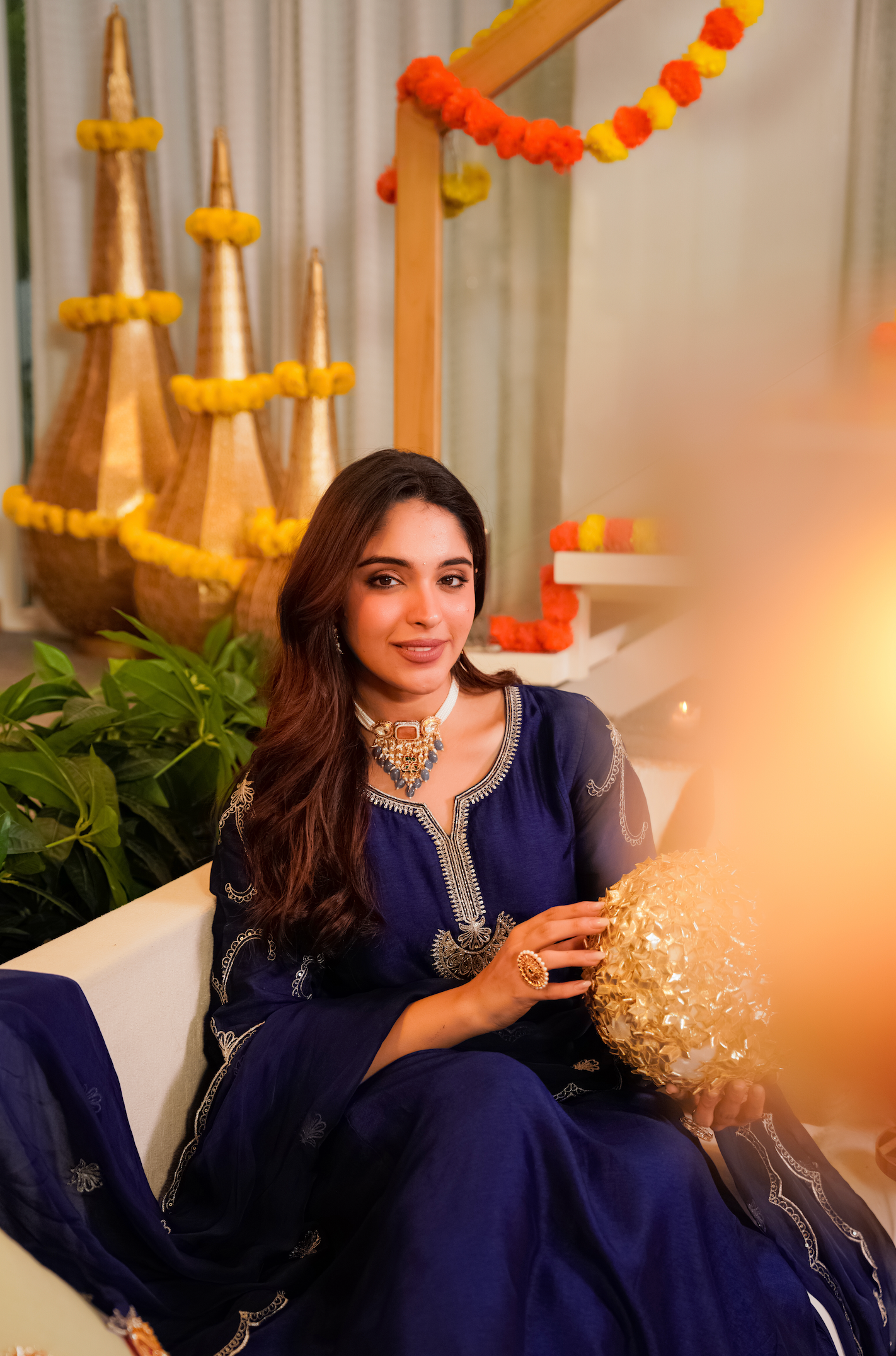 Midnight Majesty Russian Silk Suit Set