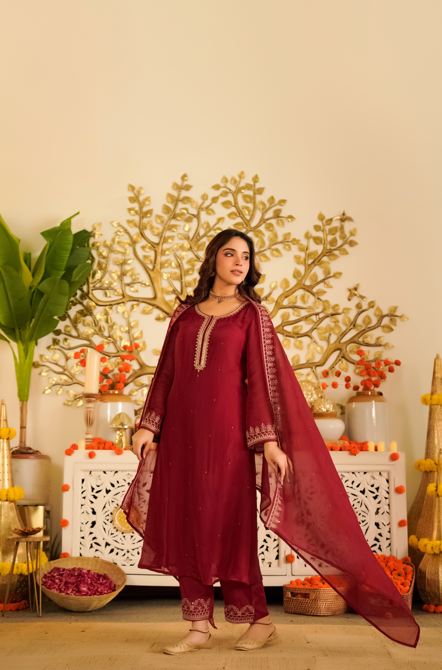 Garnet Grace Ensemble Suit Set