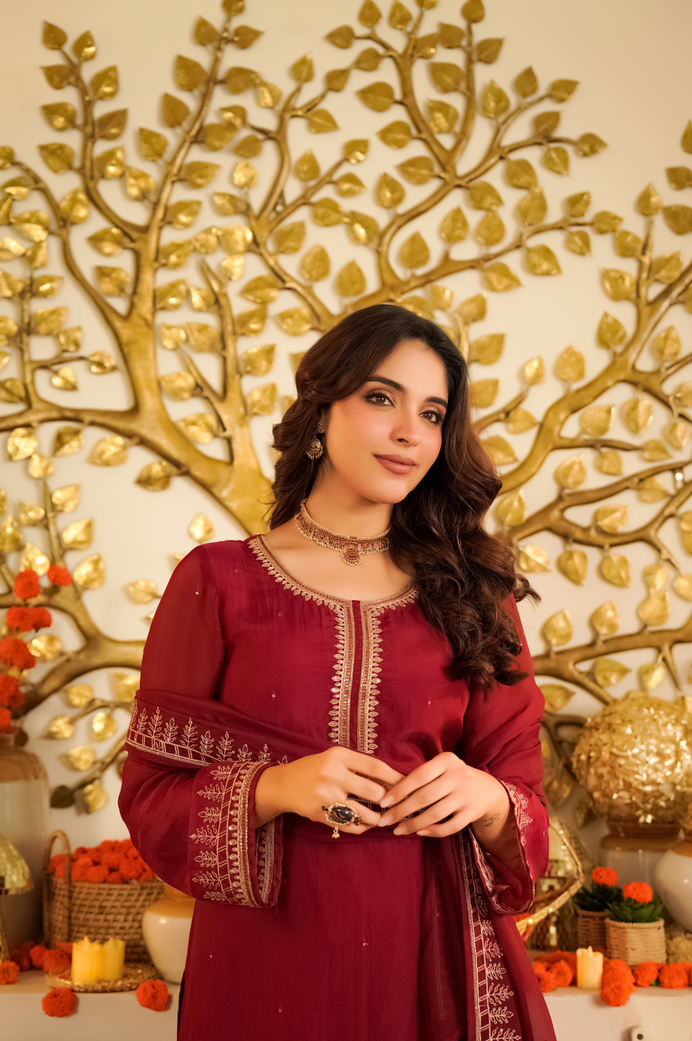 Garnet Grace Ensemble Suit Set