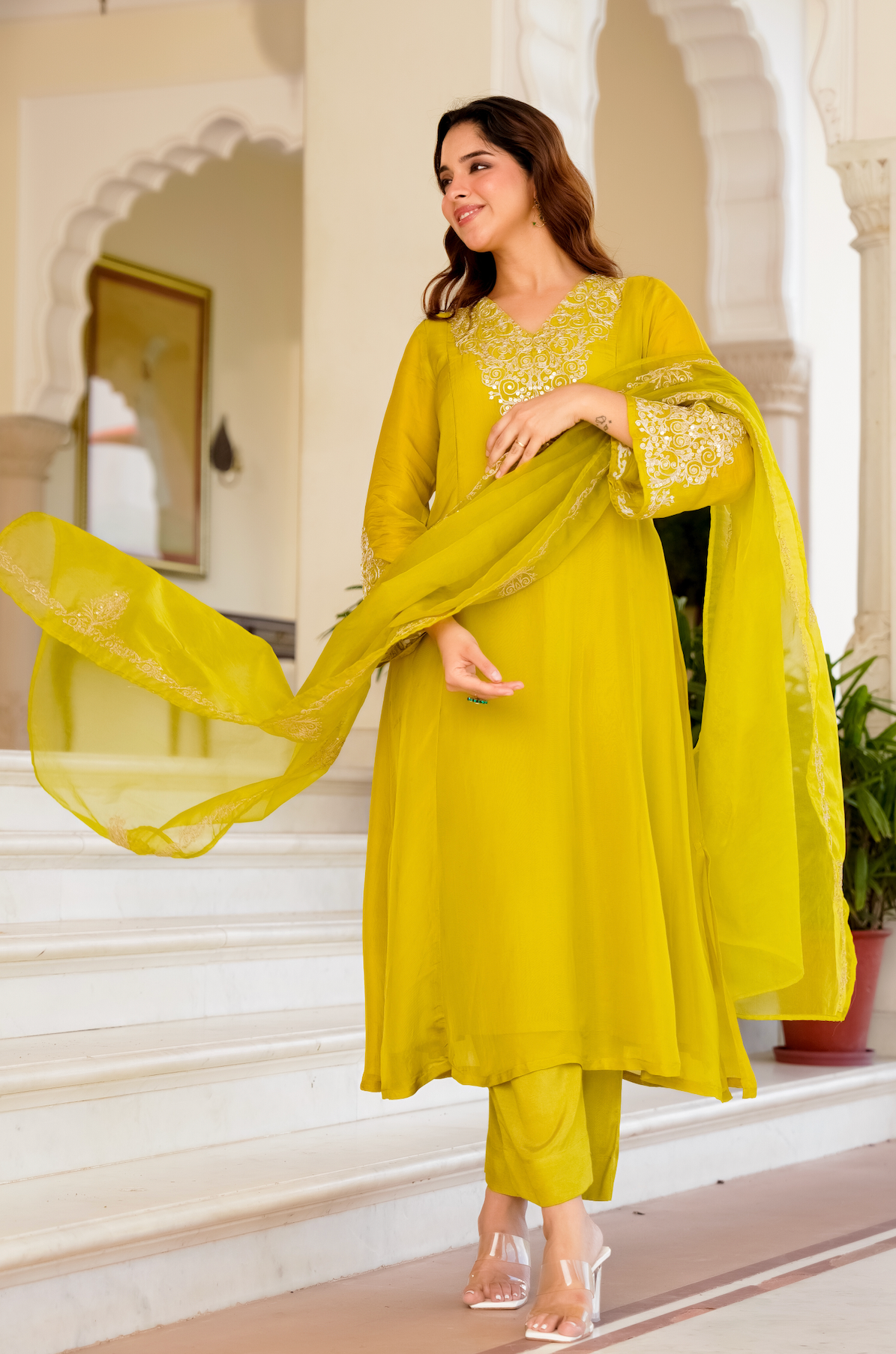 Golden Meadow Kurta Set