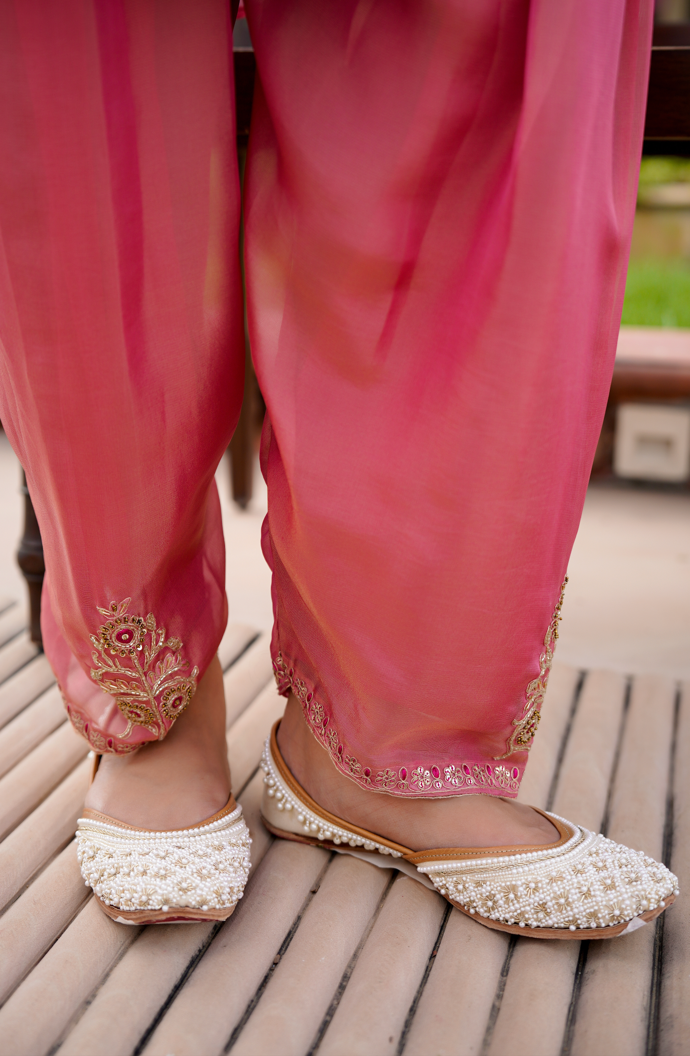 Rose Blush Swiss Tissue Suit Set