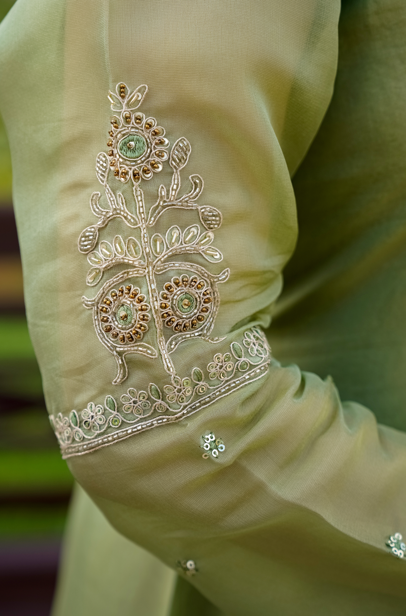 Sage Bloom Swiss Tissue Set