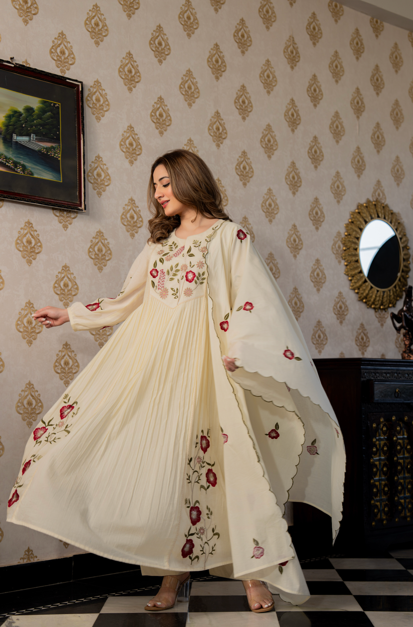 Ivory Whisper Suit Set