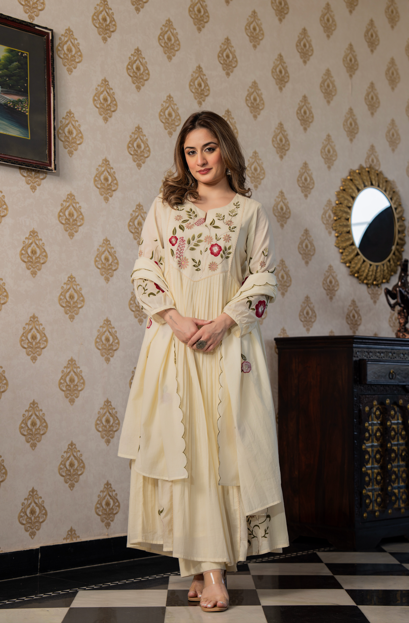 Ivory Whisper Suit Set