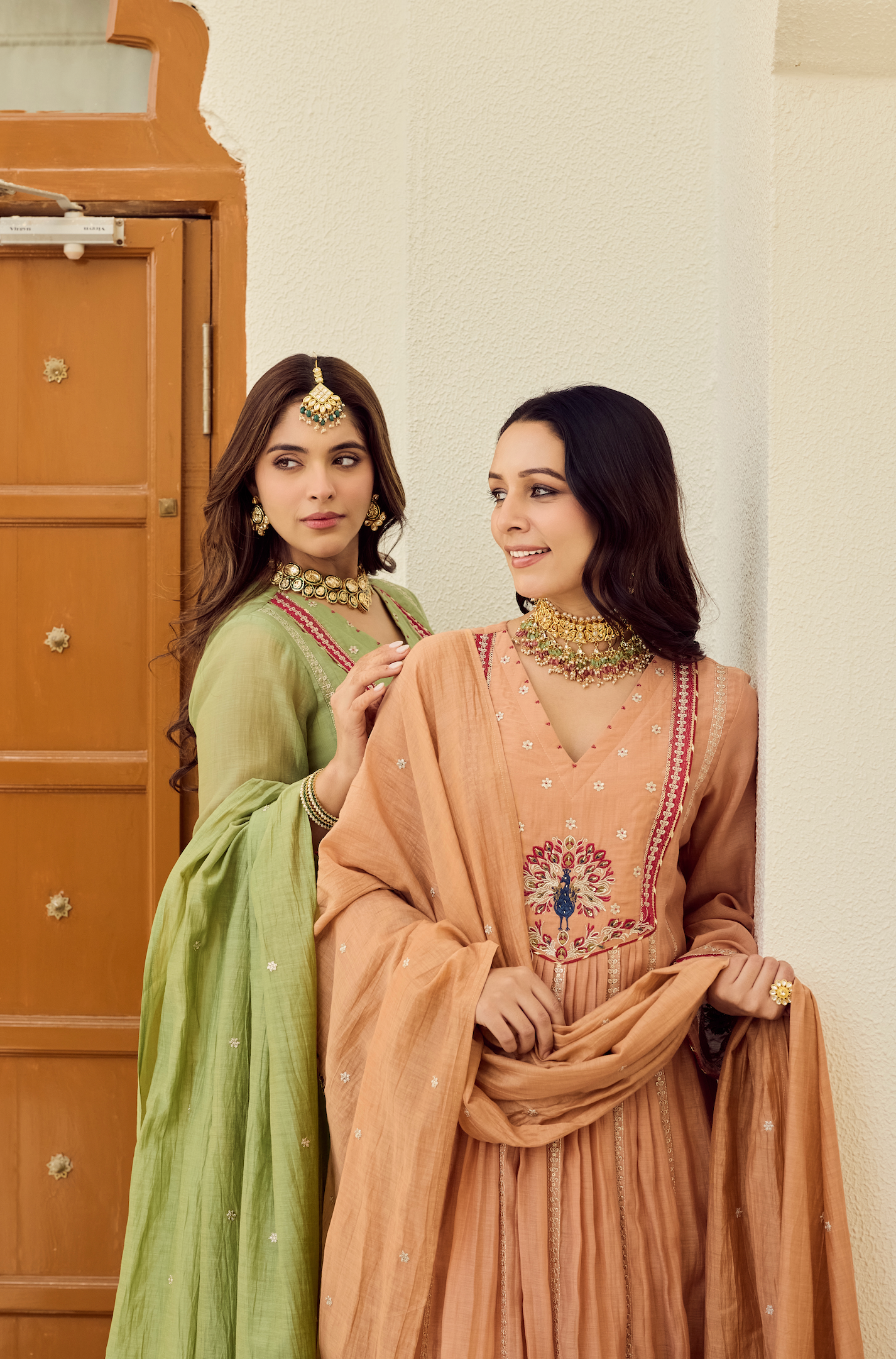 Pista Grace Embroidered Suit Set