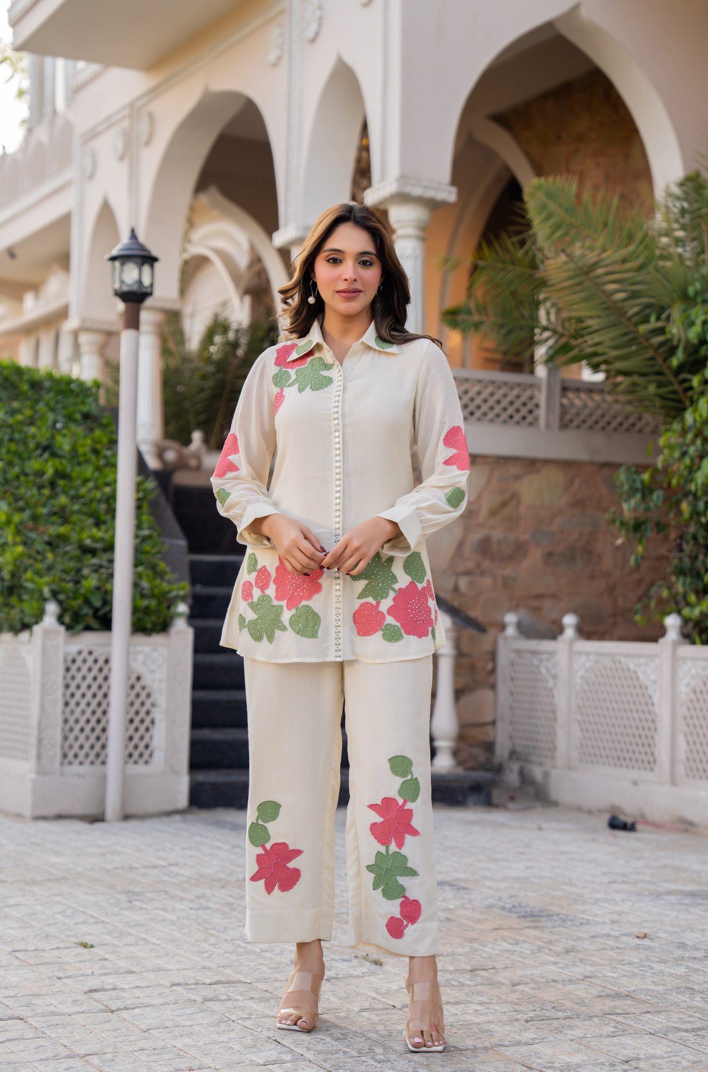 Ivory Blossom Co-ord Set