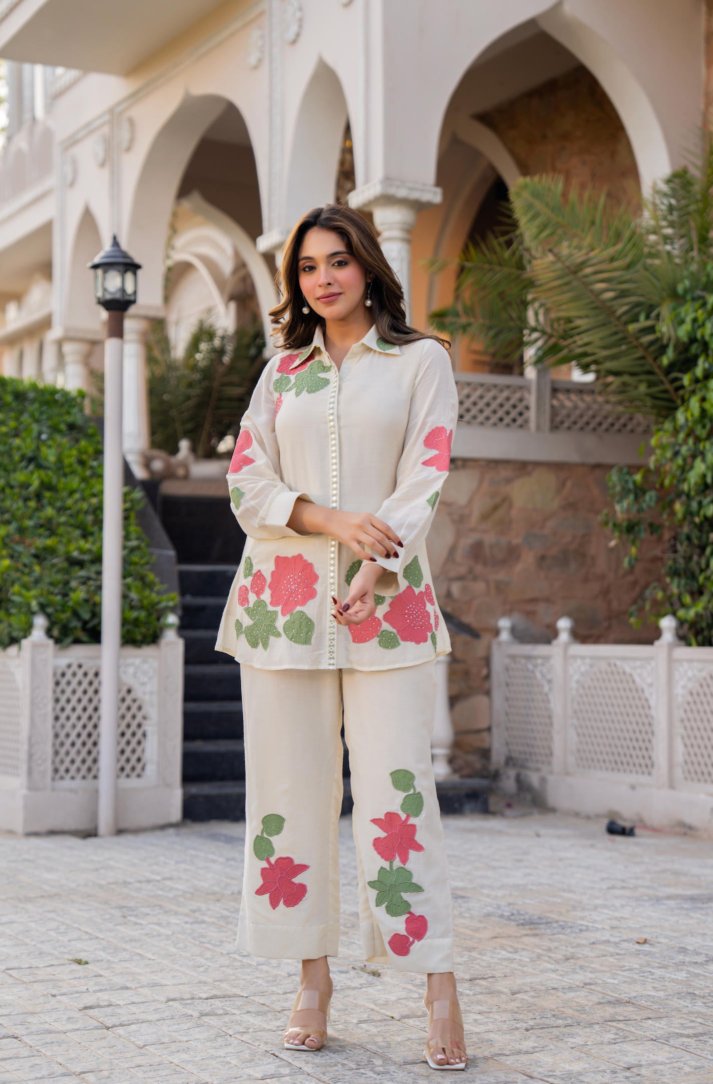 Ivory Blossom Co-ord Set