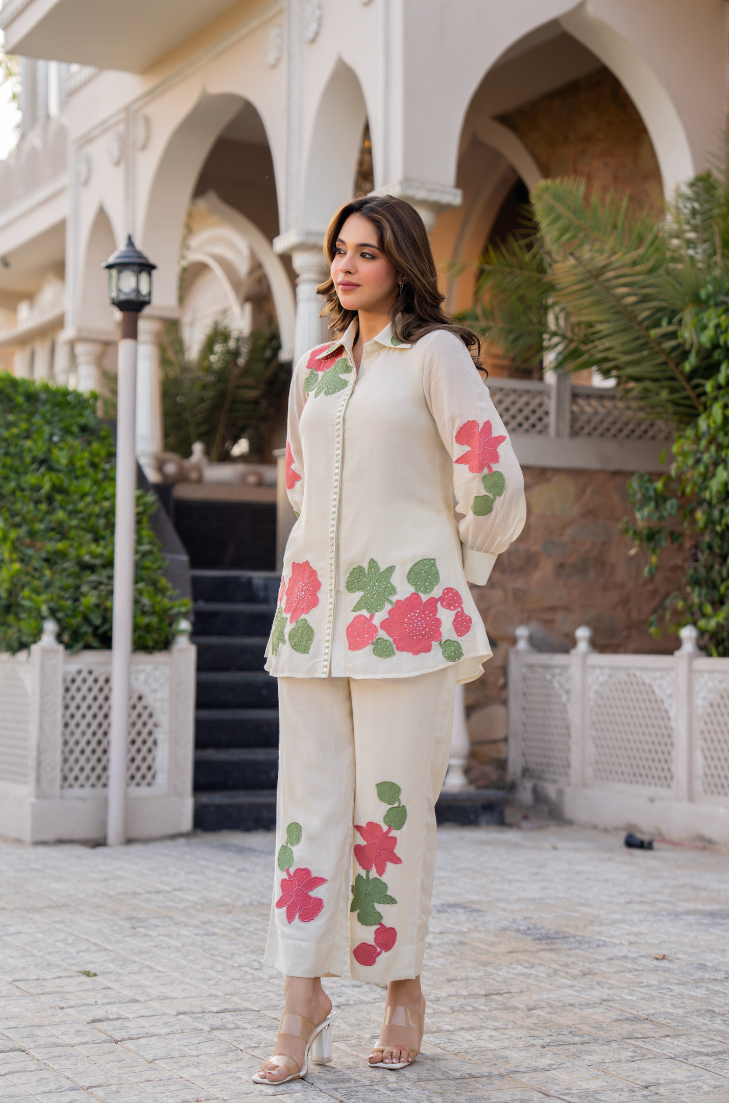 Ivory Blossom Co-ord Set