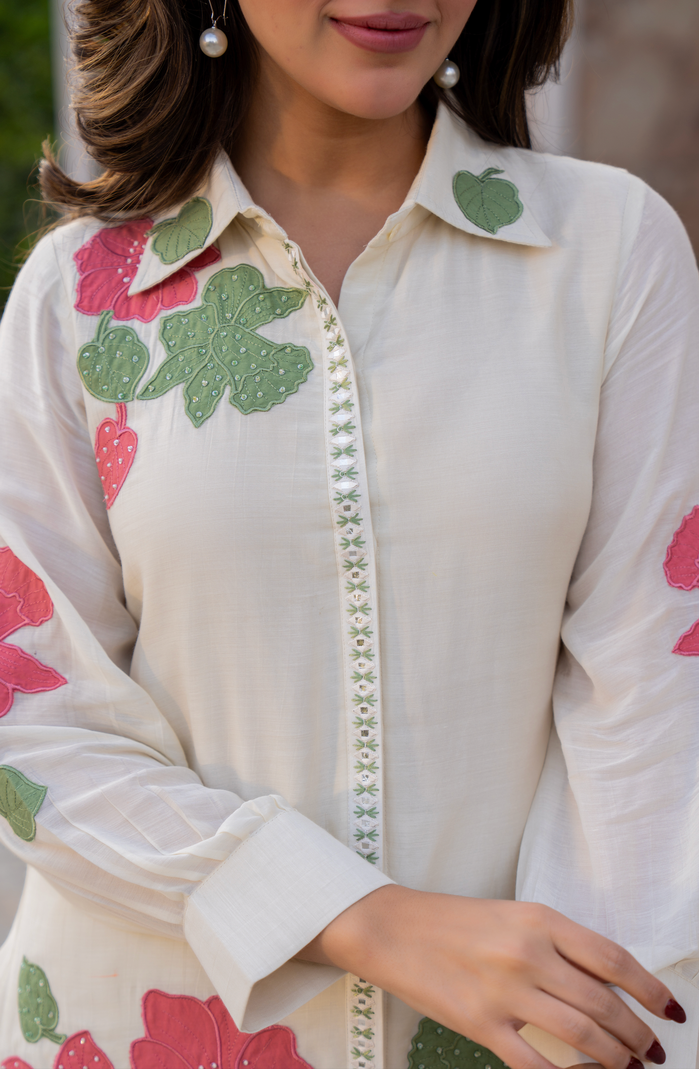 Ivory Blossom Co-ord Set