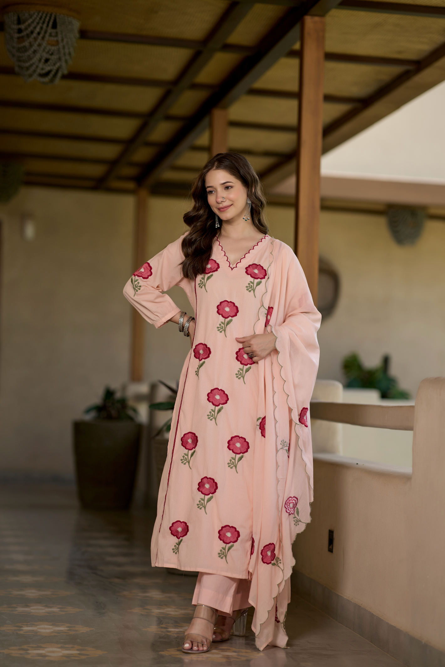 Blush Bloom Suit Set