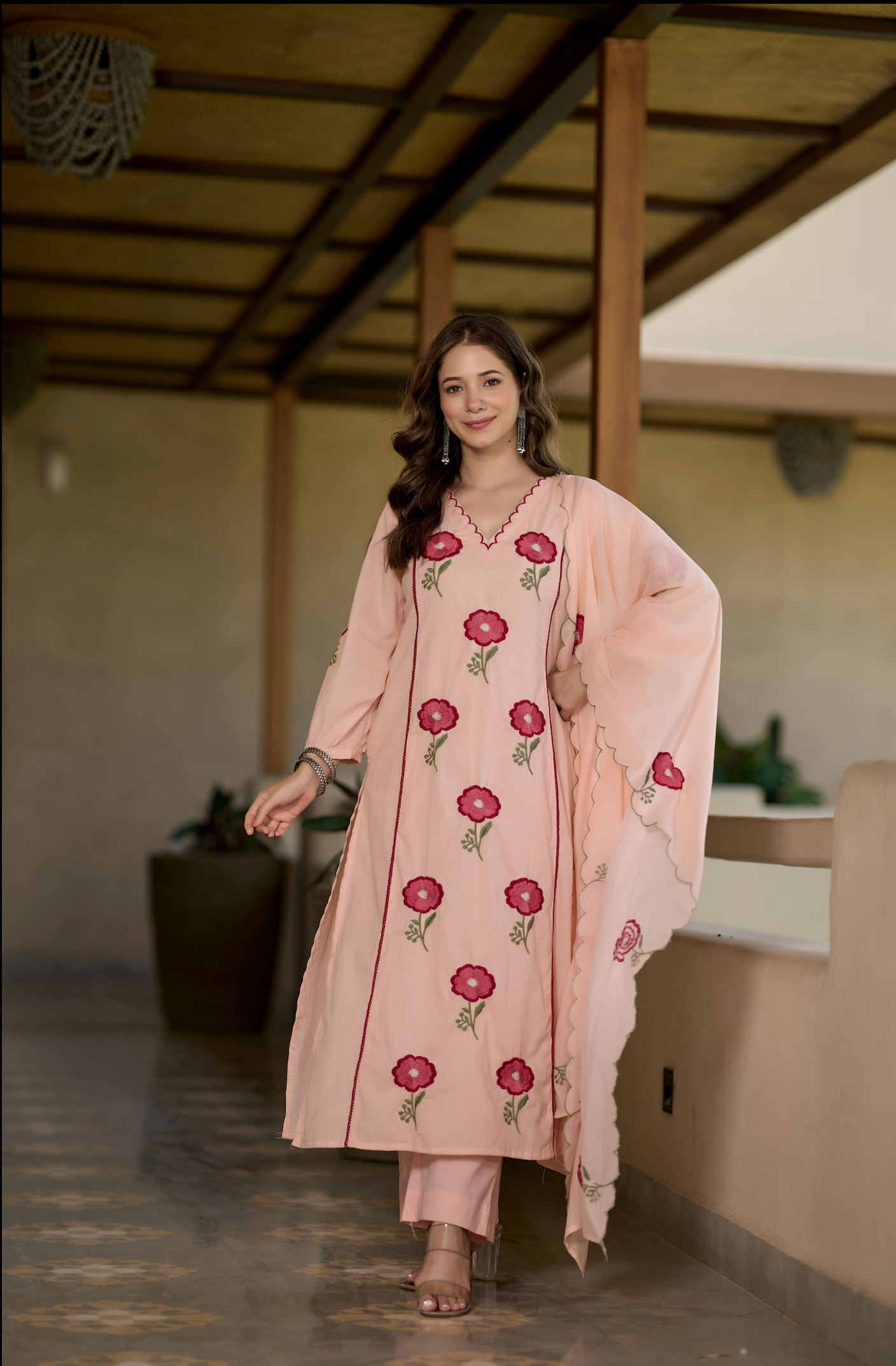 Blush Bloom Suit Set