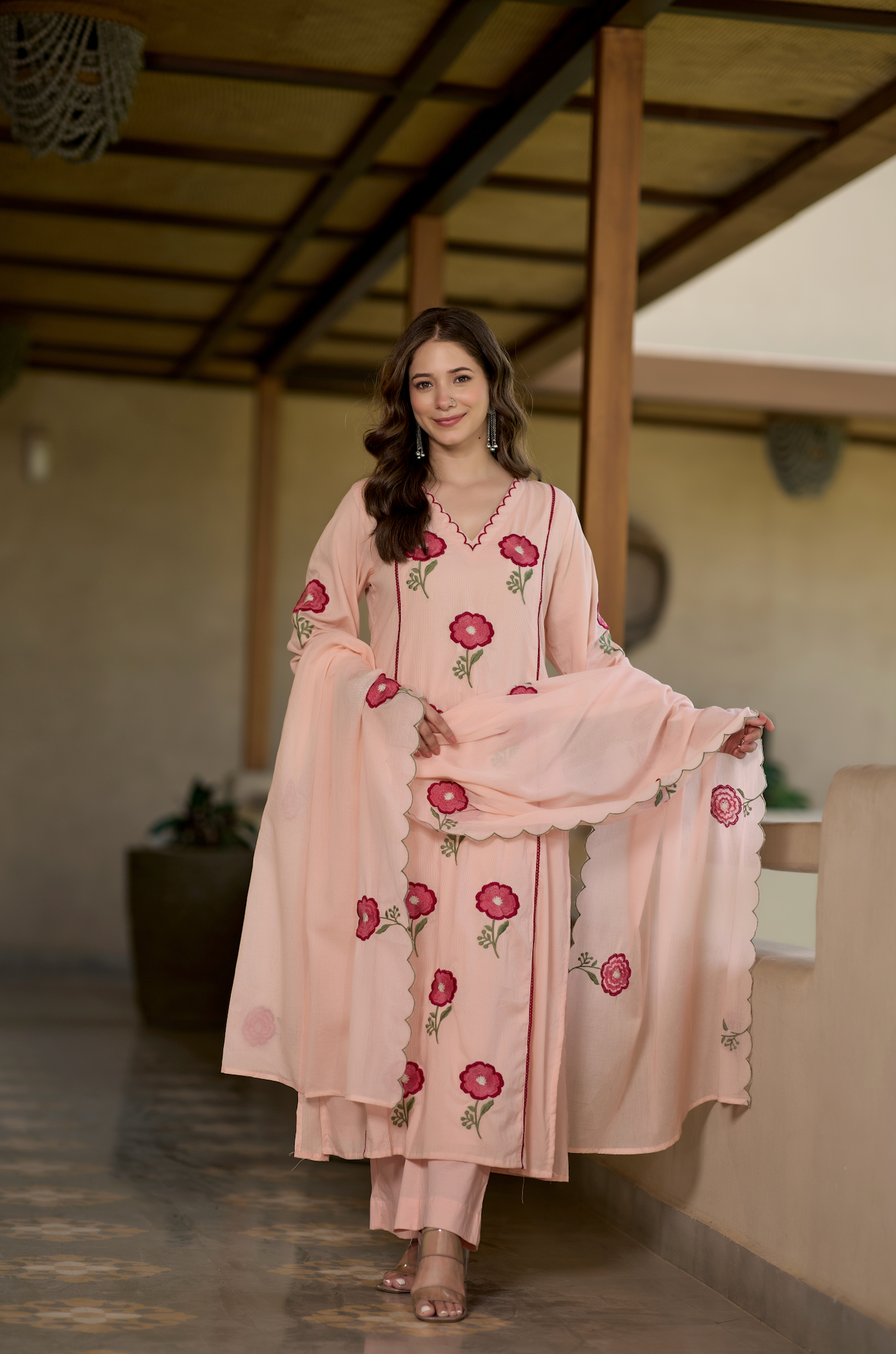 Blush Bloom Suit Set