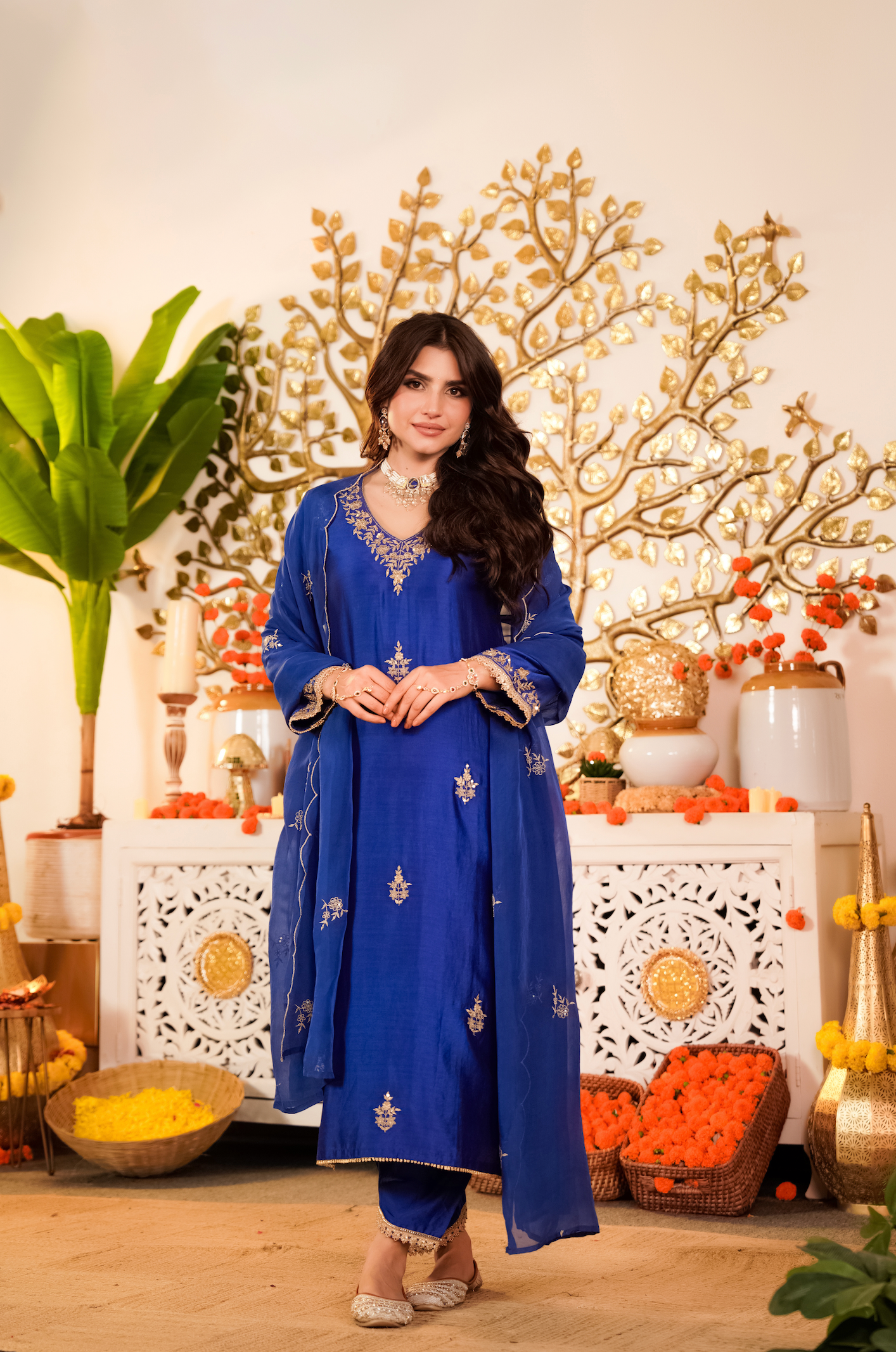 Royal Sapphire Kurta Set