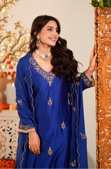 Royal Sapphire Kurta Set