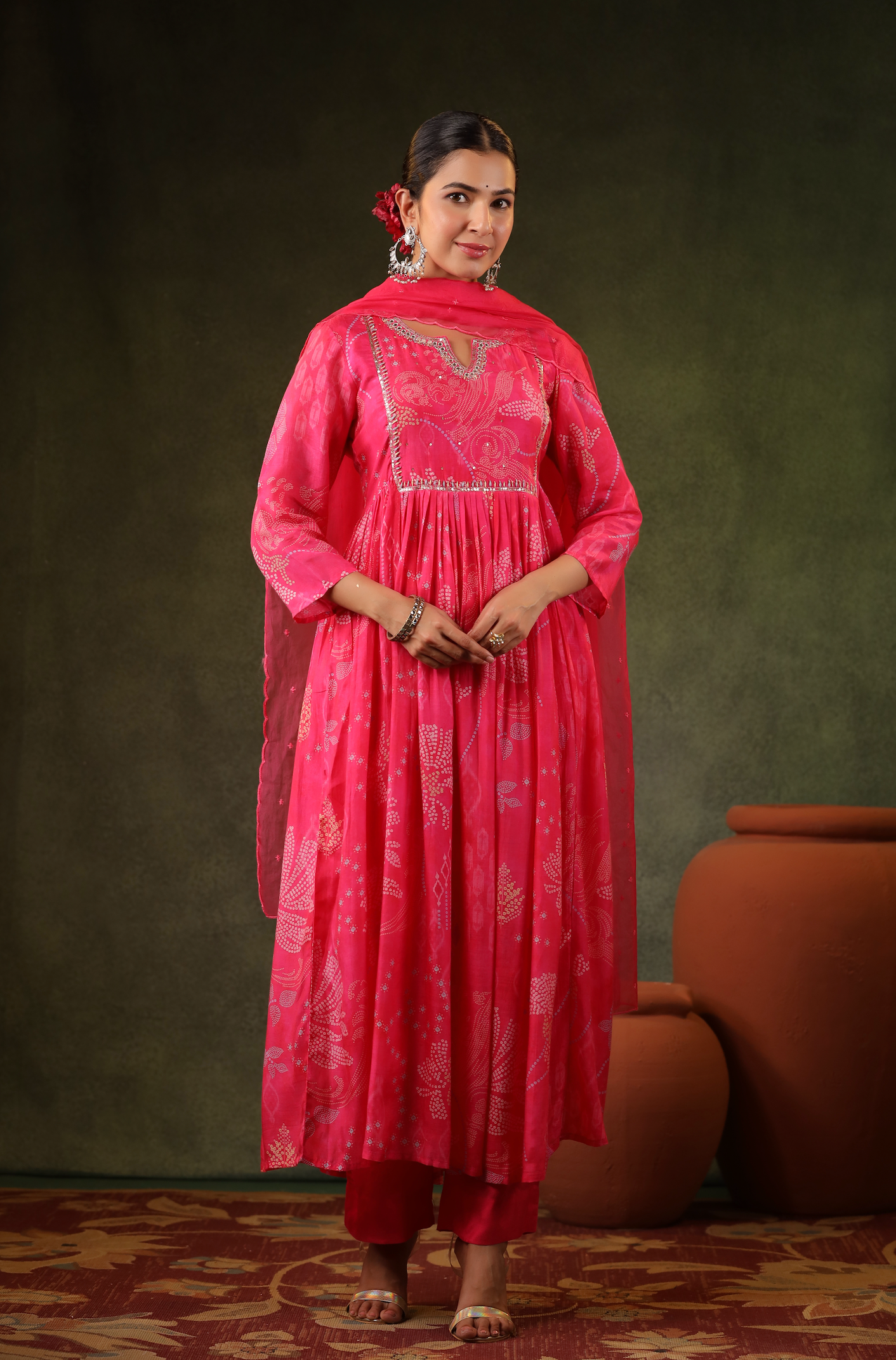 Regal Rose Pink Suit Set