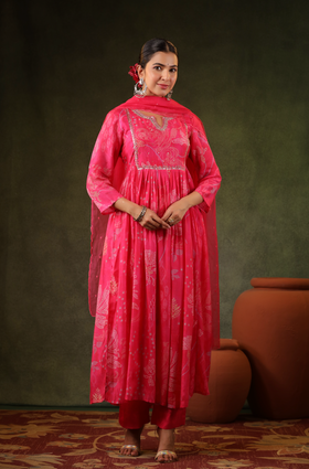 Regal Rose Pink Suit Set