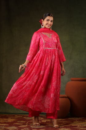 Regal Rose Pink Suit Set