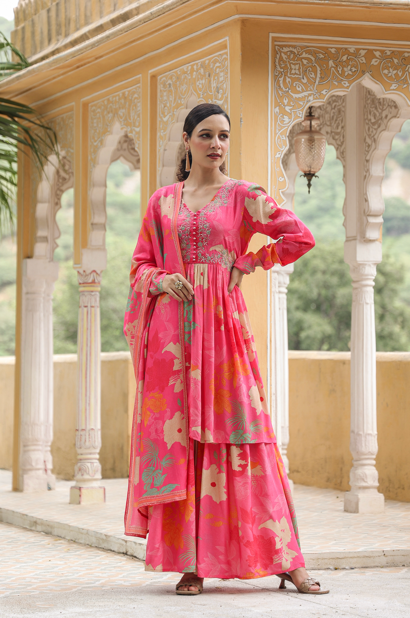 Taffy Pink Suit Set