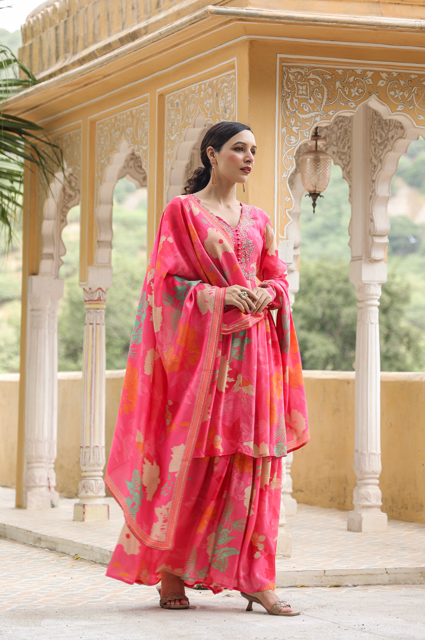 Taffy Pink Suit Set