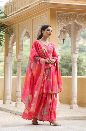 Taffy Pink Suit Set