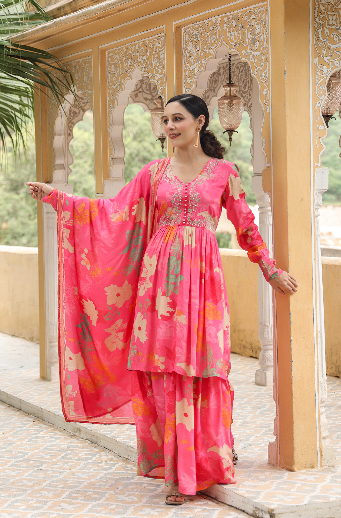 Taffy Pink Suit Set