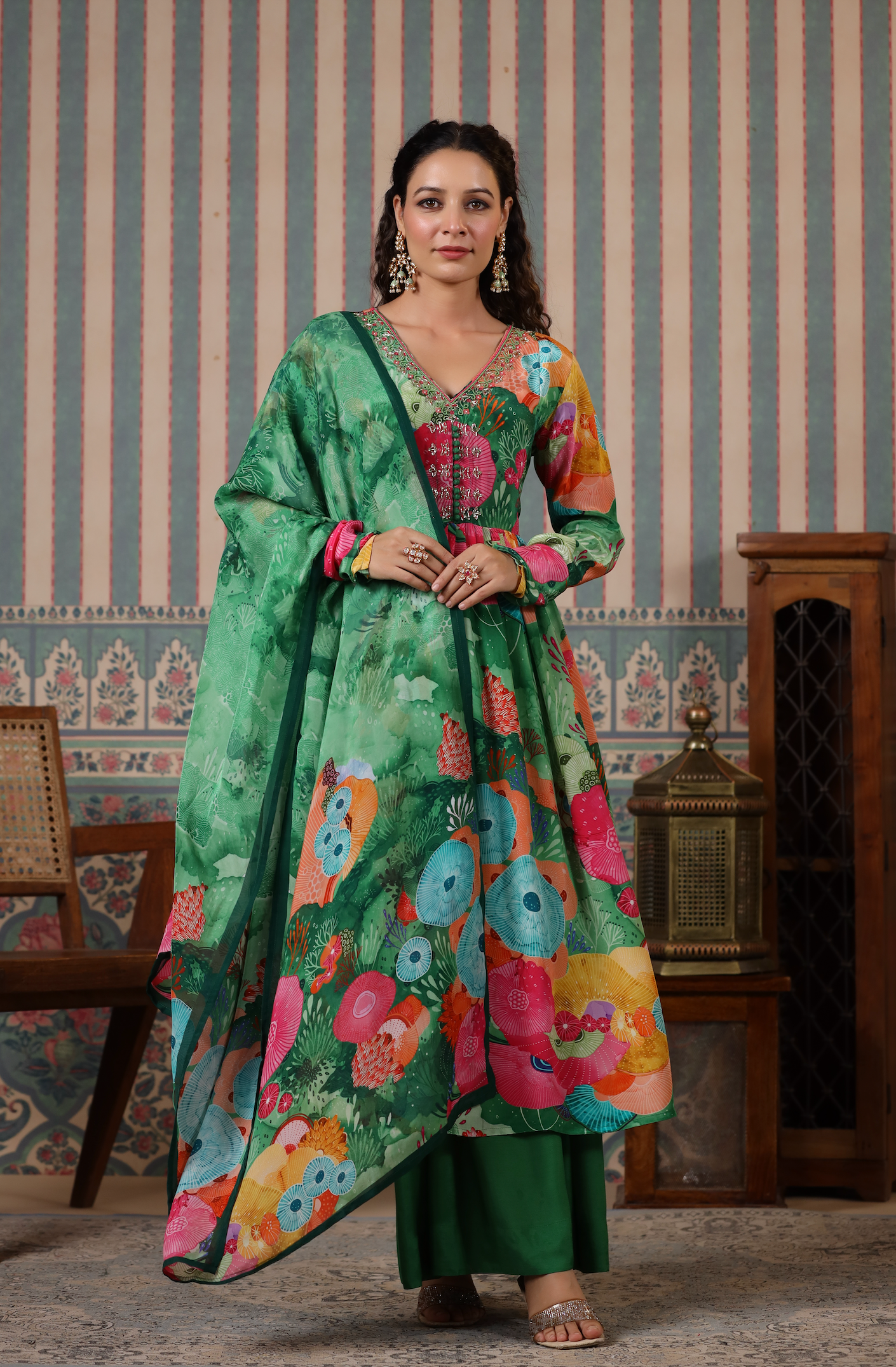 Shamrock Green Suit Set